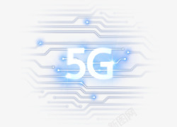 5数据线创意5G科技线条背景高清图片