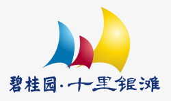 银滩碧桂园十里银滩logo图标高清图片