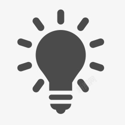 lightAI格式logo灯泡矢量图图标高清图片