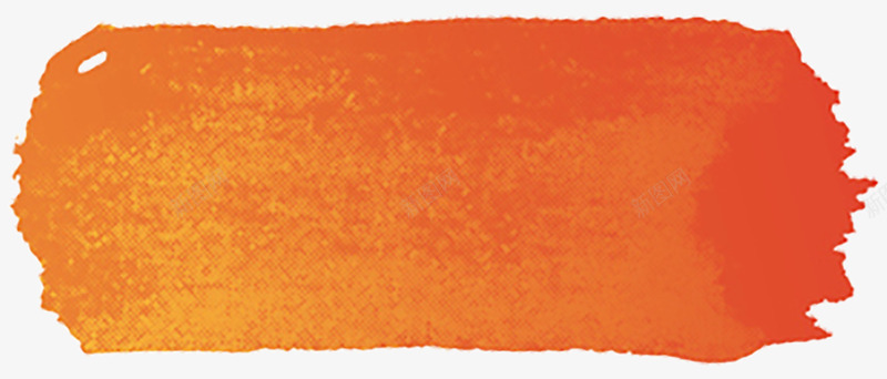 橘色水墨png免抠素材_新图网 https://ixintu.com 卡通背景 墨水 橘色 水墨 水墨方框边 泼墨标题框 淡橘色