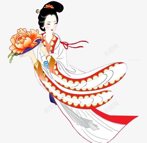 中秋节日嫦娥仕女png免抠素材_新图网 https://ixintu.com 中秋 仕女 古代仕女图 嫦娥 素材 节日