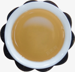 黄色茶汤生茶茶汤产品素材