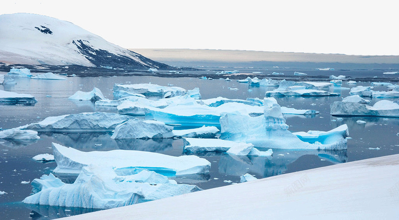 南极风景图png免抠素材_新图网 https://ixintu.com 南极 南极雪景 南极风景图 旅游景区 水面结冰 著名景点