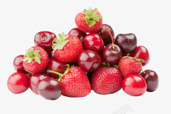 草莓果肉水果高清图片