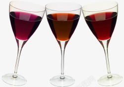 玻璃质地红酒玻璃高脚杯高清图片
