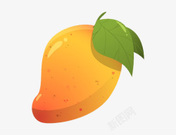 芒果粒芒果可爱手绘芒果高清图片