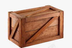 木头盒子装饰素材