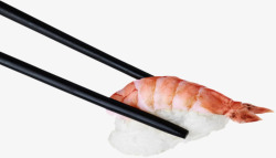 油焖笋实物筷子夹着的油焖虾高清图片