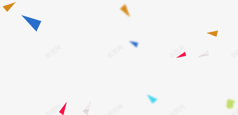 彩色三角形碎片海报背景png免抠素材_新图网 https://ixintu.com 三角形 彩色 海报 碎片 背景