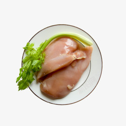 冷冻鸡肉冷冻新鲜鸡胸肉高清图片