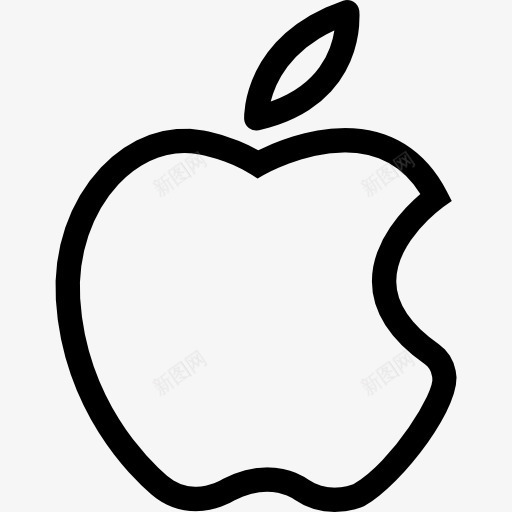 苹果图标png_新图网 https://ixintu.com 公司 商标 标志 标识 苹果