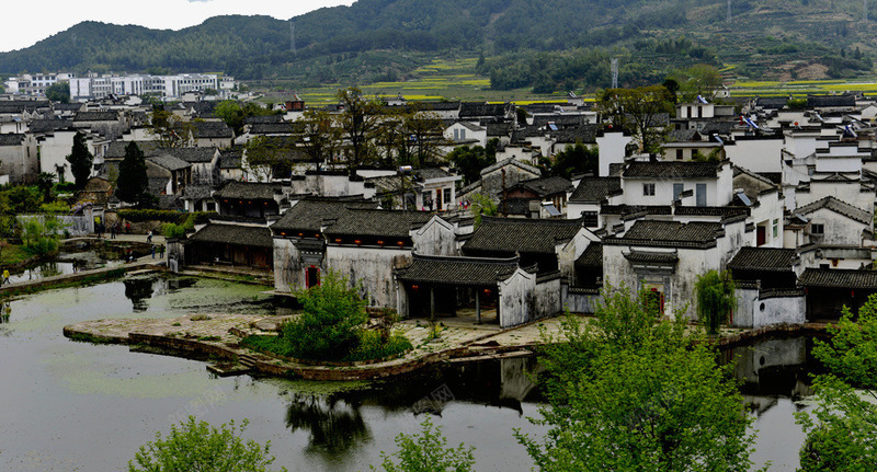 僻静的山村png免抠素材_新图网 https://ixintu.com 僻静 古村落 山村 建筑群 纯朴