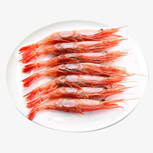 北极甜虾png免抠素材_新图网 https://ixintu.com 产品实物 冰鲜 新鲜 海鲜 甜虾 生鲜