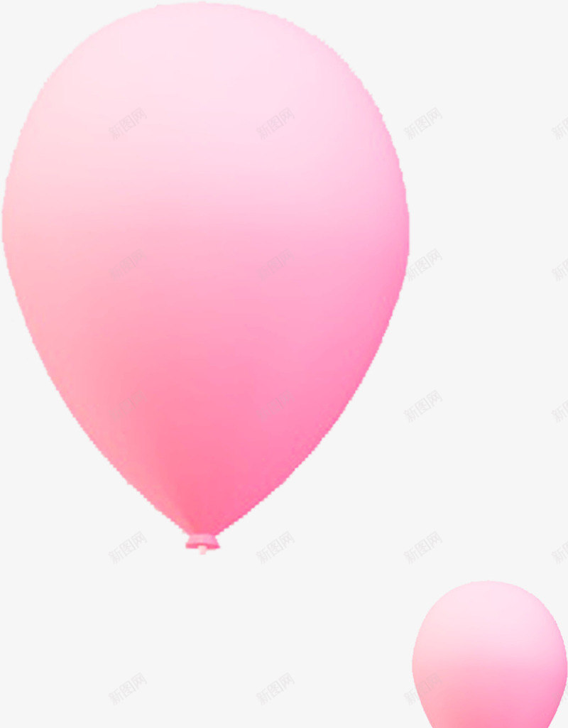 国庆的气球元素psd免抠素材_新图网 https://ixintu.com 国庆 国庆布置素材 气球 粉色