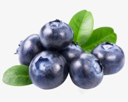 甘甜可口的水果水果蓝莓高清图片