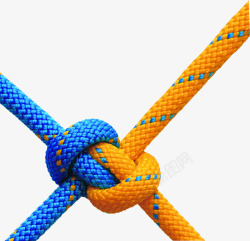 拉车绳子彩色绳子力量团结高清图片