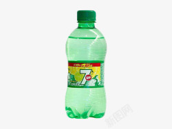 水饮料小瓶七喜330高清图片