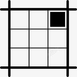 网格布局东北符号布局格子图标高清图片