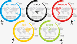 五洲五大洲高清图片