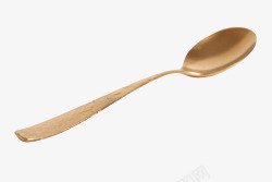 不锈钢勺金色金属餐具不锈钢汤勺实物高清图片