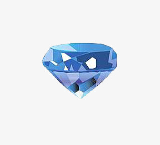耀眼的钻石png免抠素材_新图网 https://ixintu.com 蓝色 蓝钻 钻石