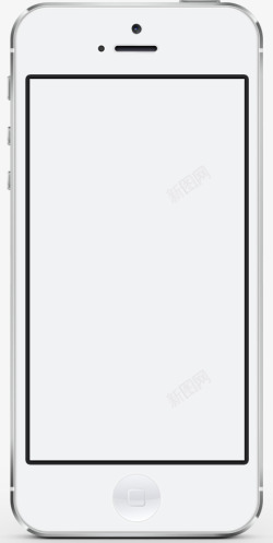 宽手机边框白色手机边框图标高清图片