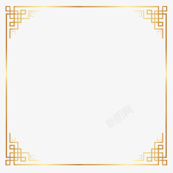 中国风主图装饰图中国风边框高清图片