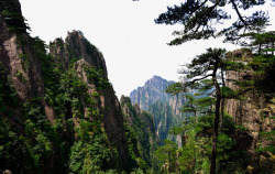 黄山风景图素材