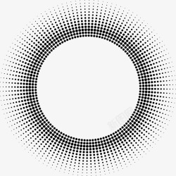 点点圆圈黑色点点圆圈效果高清图片