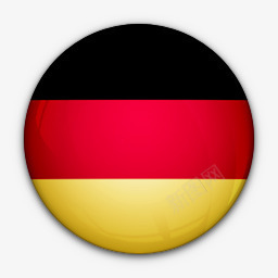 国旗德国对世界标志图标图标