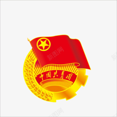 国庆团徽图标图标