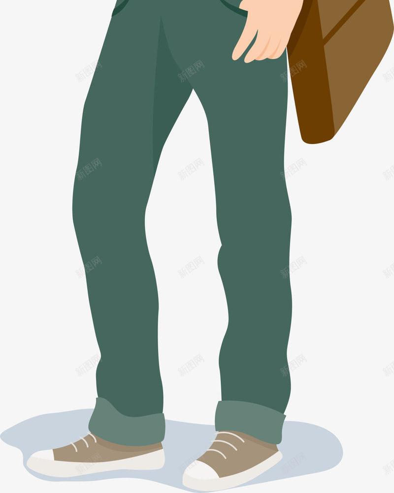 开学季教书的男人png免抠素材_新图网 https://ixintu.com 开学季 开心 抱着资料 教书的男人 教师 背着背包