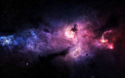 紫色神秘星光宇宙素材