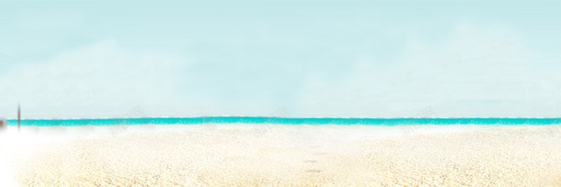 沙滩png免抠素材_新图网 https://ixintu.com 夏威夷风情 沙滩 海边 蓝天