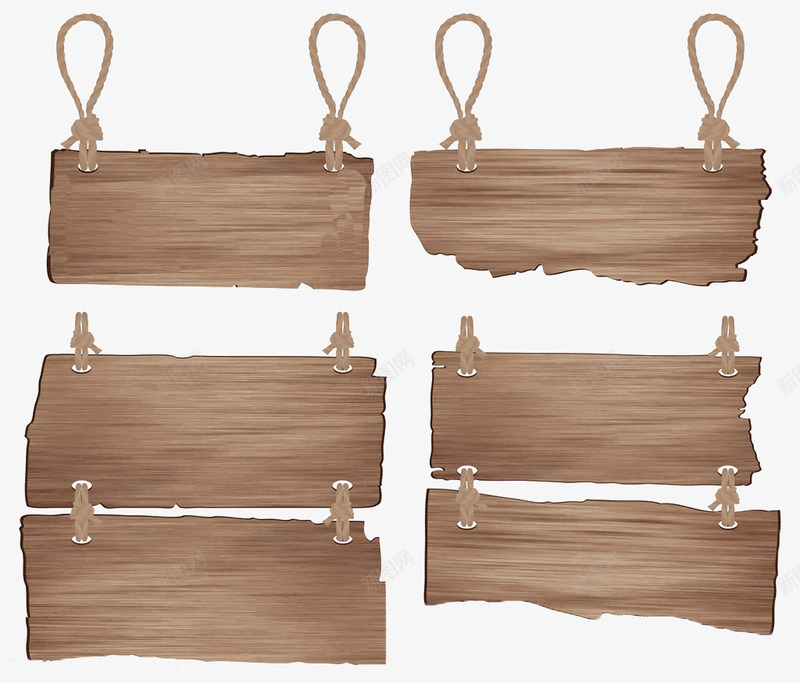 木板装饰png免抠素材_新图网 https://ixintu.com 写字板 木质材料 棕色 装饰品