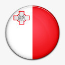国旗马耳他国世界标志图标图标