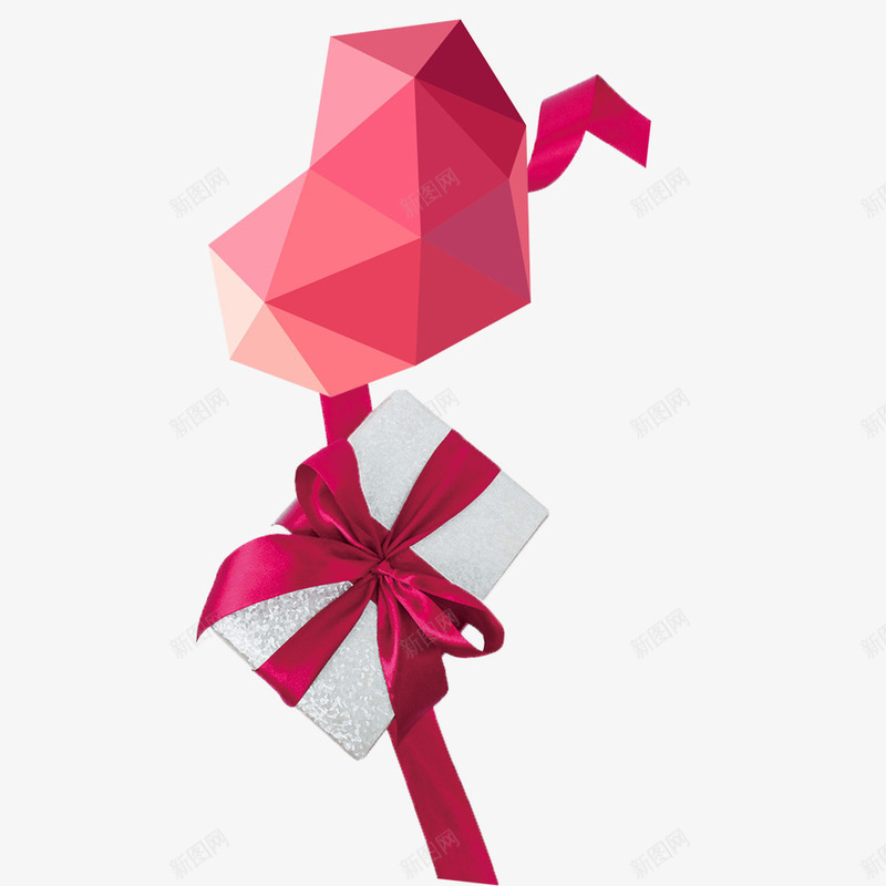 礼物盒psd免抠素材_新图网 https://ixintu.com 惊喜 盒子 礼物 礼物盒 神秘 神秘礼物 红色 装饰