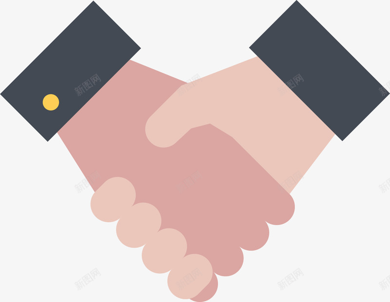 握手icon图标png_新图网 https://ixintu.com 卡通图标 合作伙伴 商业伙伴 商务合作 商务谈判 握手 握手ico 握手icon 达成协议