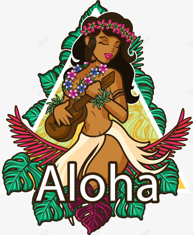 夏威夷海岛欢迎你png免抠素材_新图网 https://ixintu.com 夏威夷 夏威夷海岛 欢迎你 毕业旅行 矢量png 草裙舞女