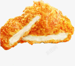 鸡肉免抠香脆鸡块高清图片