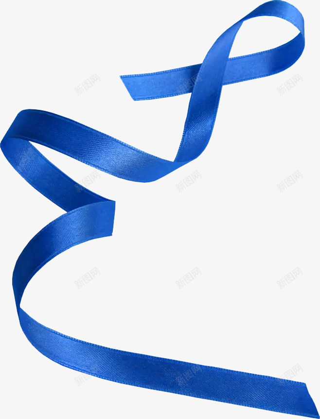 蓝色的飘带png免抠素材_新图网 https://ixintu.com png图形 png装饰 曲线 织带 蓝色 装饰 飘带