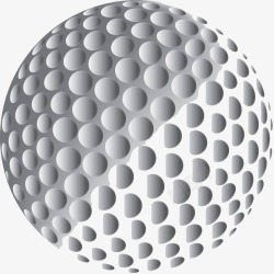 创意灰色圆形球体素材
