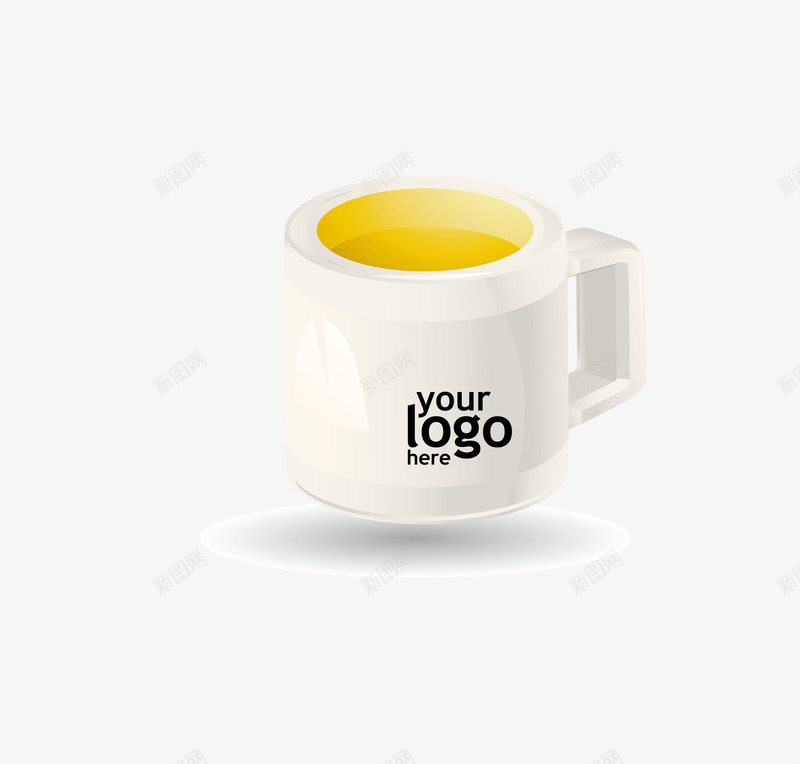 白色的公司专用咖啡杯子png免抠素材_新图网 https://ixintu.com 公司专用 卡通手绘 咖啡杯 杯子 水杯 白色