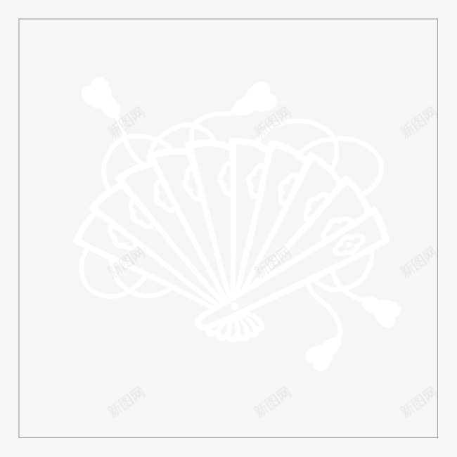 扇子png免抠素材_新图网 https://ixintu.com 中国文化 中国风 传统文化 扇子 扇子素材 扇形 折扇 文化艺术