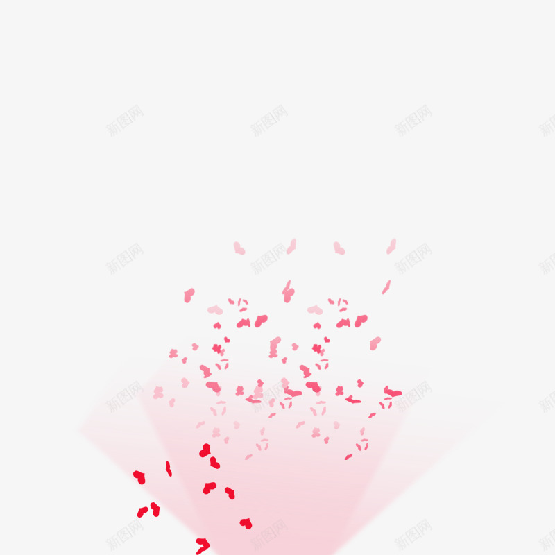 玫瑰花瓣png免抠素材_新图网 https://ixintu.com 活动素材 漂浮素材 玫瑰花瓣 红色 背景装饰 装饰素材