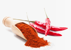 菜品海报设计辣椒粉磨旁边的红色辣椒高清图片