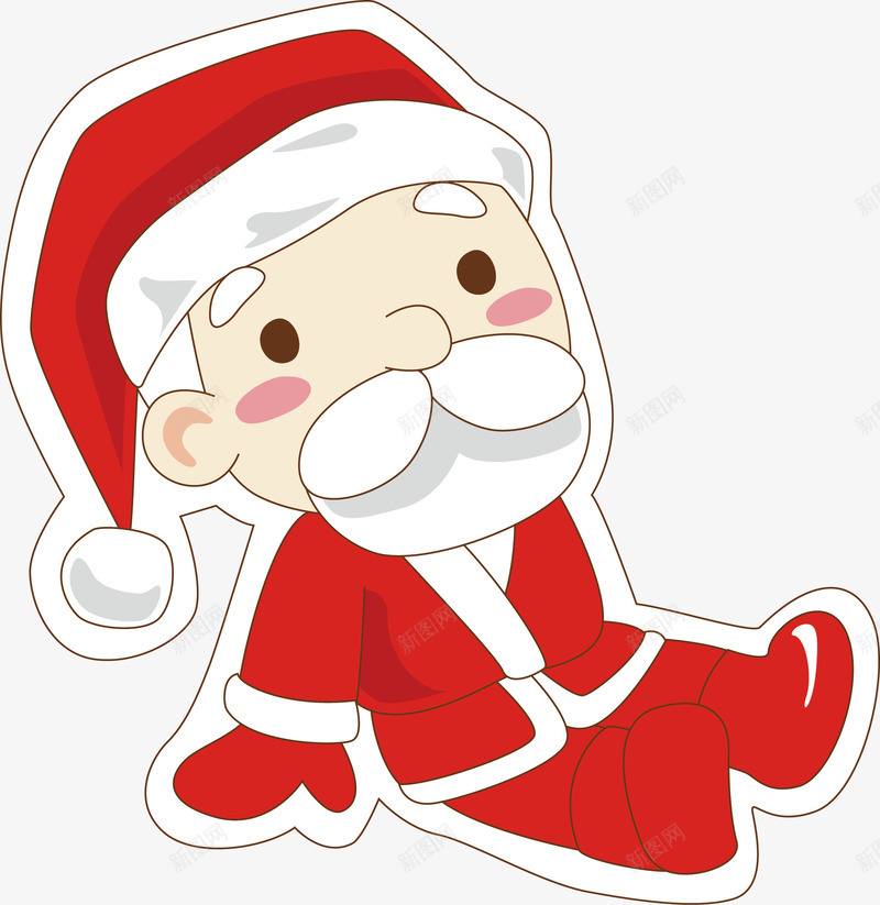 圣诞老人png免抠素材_新图网 https://ixintu.com 圣诞树 圣诞节 节日装饰