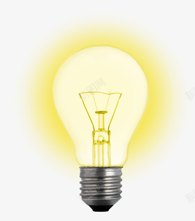 发光的电灯泡png免抠素材_新图网 https://ixintu.com 光线 光芒 灯具 灯泡 瓦数 生活用品 设计效果