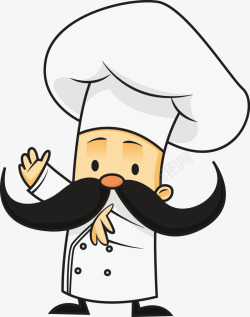 美食大师卡通厨师高清图片
