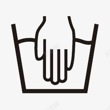 手势手手洗标符号图标图标